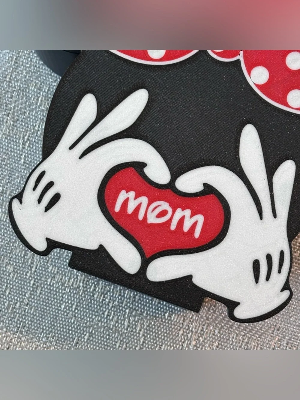 Disney Minnie Mouse Mother’s Day Soap Holder for Bath & Body Works Bottles